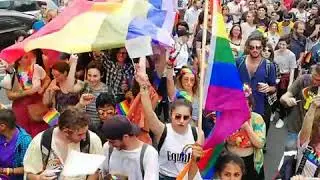 Thors Hammer gay bar's truck in Bucharest Pride 2018
