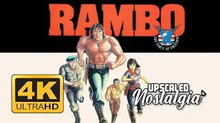 Rambo - The Force of Freedom (1986) Opening & Closing Themes | Remastered 4K Ultra HD Upscale
