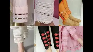New Trouser Design Collection 2020 || Simple Trouser Design with Pearls 2020
