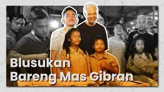 DITEMENI MAS GIBRAN BLUSUKAN KE PASAR CITEUREUP BOGOR