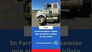 Bus choca con auto en &Ntilde;iqu&eacute;n y causa caos en la carretera