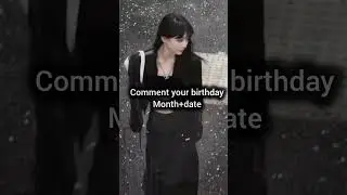 Comment your birthday month+date #aesthetic #twin#month#date#shorts#fypviral