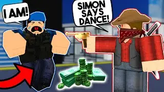 The ULTIMATE GAME of SIMON SAYS in ARSENAL w/FANS! (ROBLOX)