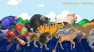 WILD ANIMALS GO CRAZY IN 3D RACING CHAOS!1 Part 254
