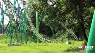 Six Flags Over Georgia: Mind Bender B-Roll