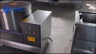 Semi-automatic potato chips production line