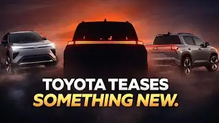 Тизер Toyota под названием &laquo;Что-то новое&raquo; намекает на появление новой крупной модели автомобиля.