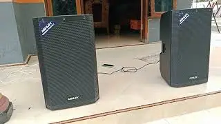 cek sound speaker aktif ashley act600 pro