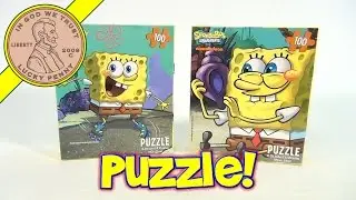 SpongeBob SquarePants 100 Piece Jigsaw Puzzle Lot