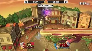 Bum (Diddy Kong) vs Jaxib (Link) - Afterburner 2026 Top 128 Qualifier