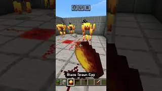 Minecraft #blaze2 vs #vindicator ✨❓🧐 #shortsviral #shorts