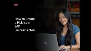 How to Create a Picklist in SAP SuccessFactors #humancapitalmanagement #sap