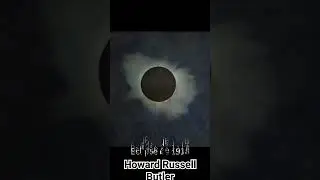 Howard Russell Butler el pintor de eclipses #recorriendoarte #eclipse #arte #eclipse2024