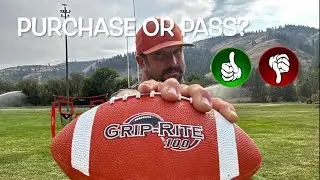 Coach Reviews & Field Tests the Franklin Sports Grip-Right 100 Football