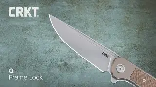 CRKT Q Limited Edition Micarta | Дизайн Ричарда Роджерса