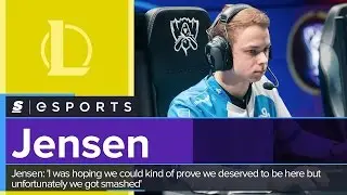 Jensen:'I was hoping we could kind of prove we deserved to be here but unfortunately we got smashed'