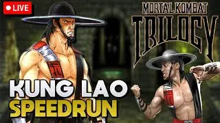 🔴BORA RECUPERAR! SPEEDRUN KUNG LAO ULTIMATE MORTAL KOMBAT 3