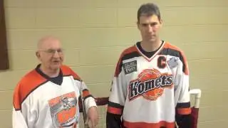 10,000 Pucks World Record- Komets Legends