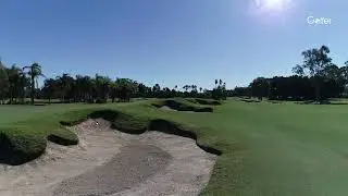 Golfer Flyover - The Palms - Sanctuary Cove