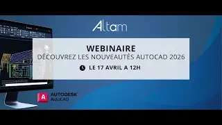 Replay webinaire Autocad 2026