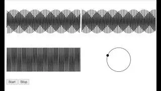 Visualizing Sound Waves (HTML and Javascript)