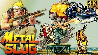 Metal Slug (1996 / Arcade)｜UHD 4K 60FPS