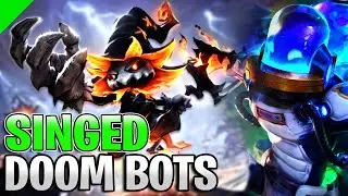 Tentando Vencer os DOOM BOTS e o Resultado &eacute; SEMPRE ESSE 😭 - LOL