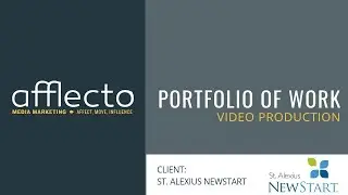 Afflecto Media Marketing Portfolio: Television Production, St.  Alexius Newstart