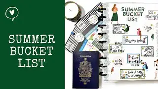 Plan With Me / Summer Bucket List / Classic Happy Planner / Out For Adventure