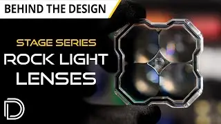 Optically-Engineered for Maximum Spread - Stage Series LED Rock Light Lenses | Diode Dynamics