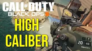 Call of Duty: Black Ops 3 High Caliber Attachment (Multiplayer Gameplay)