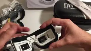 Ankleben von Stirnband bei Fatshark Dominator HD2