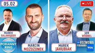 🔴 PORANNY RING 7:30 - MARCIN MOŻDŻONEK, MAREK JAKUBIAK