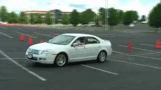 Driver Training Basic Police Class #BAS 09-036 V6 Controlled Weave