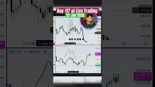 Day-117🔥Live Nifty 50 Options Trading || 22 Jan 2026 || #shorts #nifty #trading #stockmarket ||