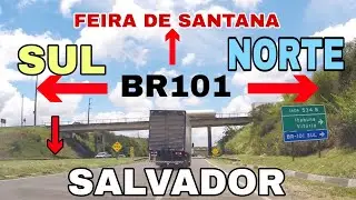 Entenda a ligação da BR-101 com a BR-324 em Feira de Santana Bahia