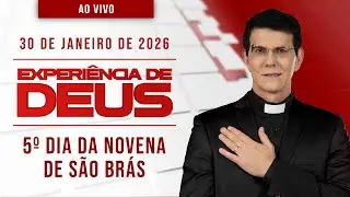 EXPERIÊNCIA DE DEUS | 30/01/26 | 5º DIA DA NOVENA DE SÃO BRÁS | @PadreManzottiOficial​