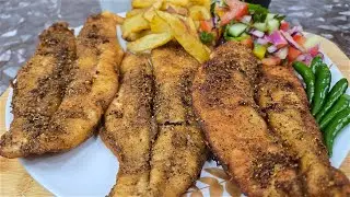 Delicious Fish and Chips Recipe | Afghan Fish and Chips |  طرز تهیه ماهی و چپس خوشمزه