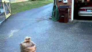 Homemade Automatic gate using pulleys