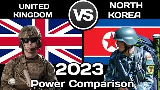 UK vs North korea military power comparison 2023