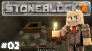 Stoneblock 3: #2 Working Towards a Cobblestone Generator