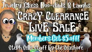 Friday Late Night LIVE Vintage & Used JEWELRY & Doo-dads SALE!