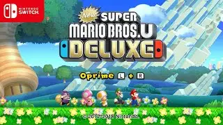 New Super Mario Bros. U Deluxe (Nintendo Switch Multiplayer Gameplay)