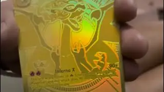 Pok&eacute;mon Mega Evolution Phantasmal Flames Gold Mega Charizard X EX Hitttttt!!!!!