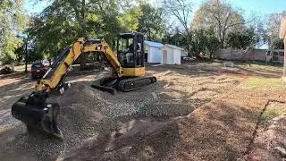 Crushed Concrete For Our Driveway!