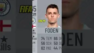 Manchester City Wonderkids FIFA Evolution #fifa #mancity #palmer