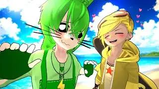 Kickin está APAIXONADO pela Hoppy? | Hoppy e Kickin RESPONDEM no Smiling Critters Anime Vr