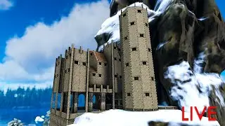 Lets Build A Castle In Ark (Part 2) - Live
