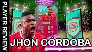 FIFA 20: 86 FUT BIRTHDAY JHON C&Oacute;RDOBA PLAYER REVIEW!