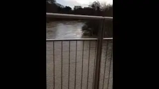 Maidstone Flooding Millennium Park 25/12/2013